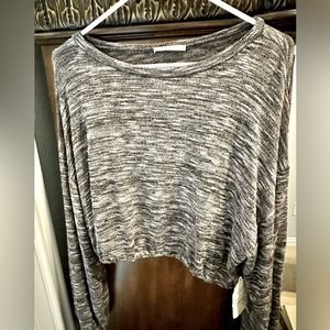 NWT- Altr’d State light crop sweater